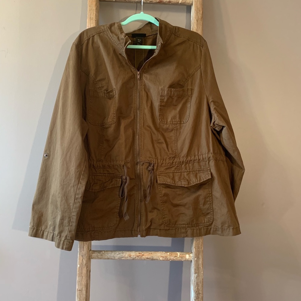 26/28 Lane Bryant Utility Jacket EUC